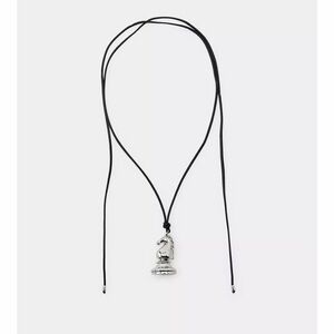 Zara Chess Piece Cord Necklace